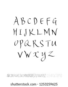 Vector fonts / Handwritten calligraphy