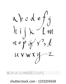 Vector fonts / Handwritten calligraphy