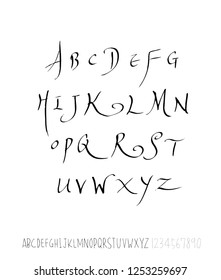 Vector fonts / Handwritten calligraphy