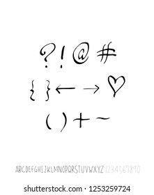 Vector fonts / Handwritten calligraphy