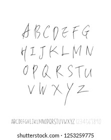 Vector fonts / Handwritten calligraphy