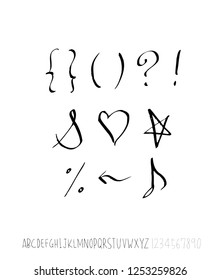 Vector fonts / Handwritten calligraphy