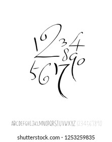 Vector fonts / Handwritten calligraphy