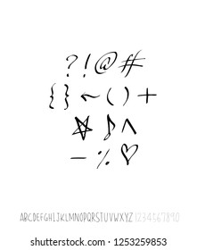 Vector fonts / Handwritten calligraphy