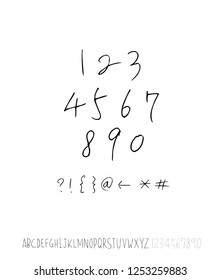 Vector fonts / Handwritten calligraphy