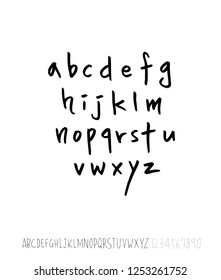 Vector fonts / Handwritten calligraphy