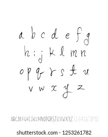 Vector fonts / Handwritten calligraphy