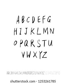 Vector fonts / Handwritten calligraphy