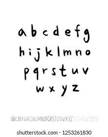 Vector fonts / Handwritten calligraphy