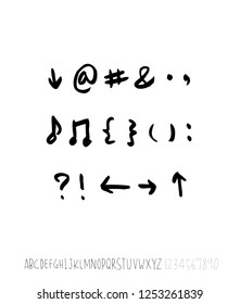 Vector fonts / Handwritten calligraphy