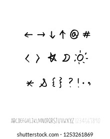 Vector fonts / Handwritten calligraphy
