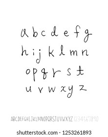 Vector fonts / Handwritten calligraphy