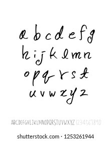Vector fonts / Handwritten calligraphy