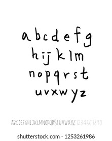 Vector fonts / Handwritten calligraphy