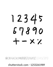 Vector fonts / Handwritten calligraphy