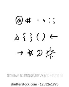 Vector fonts / Handwritten calligraphy