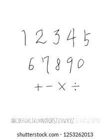 Vector fonts / Handwritten calligraphy