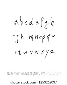Vector fonts / Handwritten calligraphy