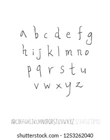 Vector fonts / Handwritten calligraphy