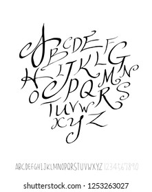 Vector fonts / Handwritten calligraphy