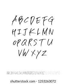 Vector fonts / Handwritten calligraphy