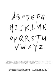 Vector fonts / Handwritten calligraphy