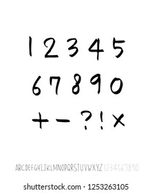 Vector fonts / Handwritten calligraphy