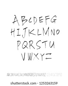 Vector fonts / Handwritten calligraphy