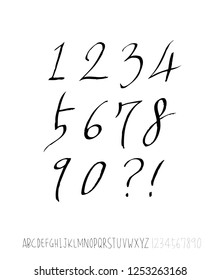 Vector fonts / Handwritten calligraphy