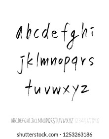 Vector fonts / Handwritten calligraphy