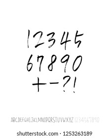 Vector fonts / Handwritten calligraphy
