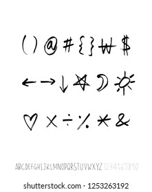 Vector fonts / Handwritten calligraphy