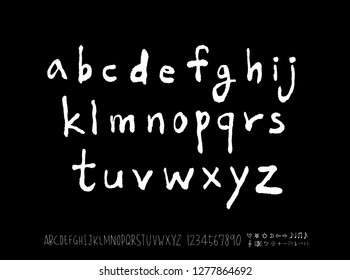 Vector fonts / Handwritten calligraphy