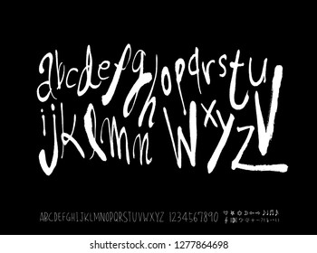 Vector fonts / Handwritten calligraphy
