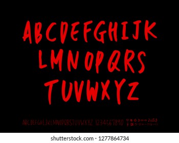 Vector fonts / Handwritten calligraphy