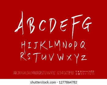 Vector fonts / Handwritten calligraphy