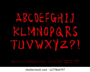 Vector fonts / Handwritten calligraphy