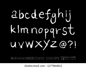 Vector fonts / Handwritten calligraphy