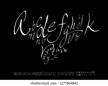Vector fonts / Handwritten calligraphy
