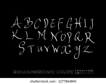 Vector fonts / Handwritten calligraphy