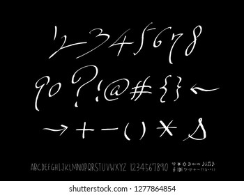 Vector fonts / Handwritten calligraphy