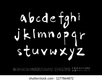 Vector fonts / Handwritten calligraphy