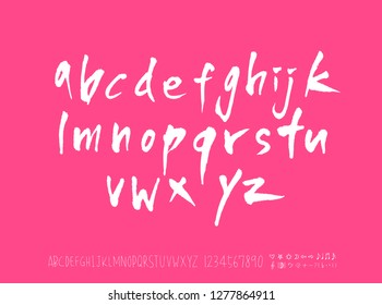 Vector fonts / Handwritten calligraphy