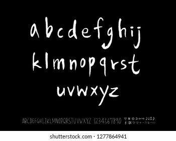 Vector fonts / Handwritten calligraphy