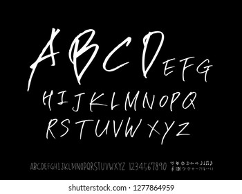 Vector fonts / Handwritten calligraphy
