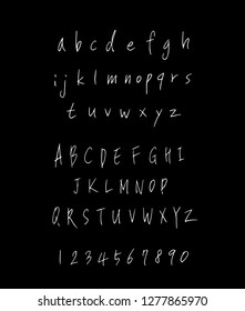 Vector fonts / Handwritten calligraphy
