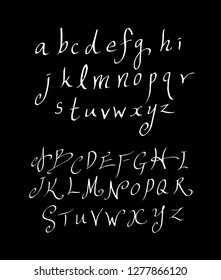 Vector fonts / Handwritten calligraphy