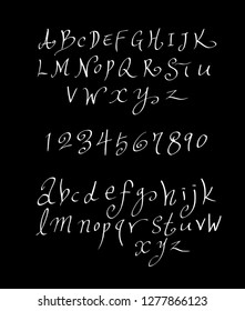 Vector fonts / Handwritten calligraphy