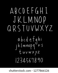 Vector fonts / Handwritten calligraphy