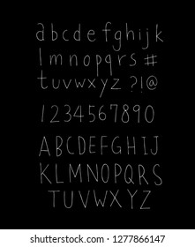 Vector fonts / Handwritten calligraphy